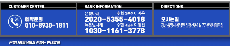 은빛나래피싱