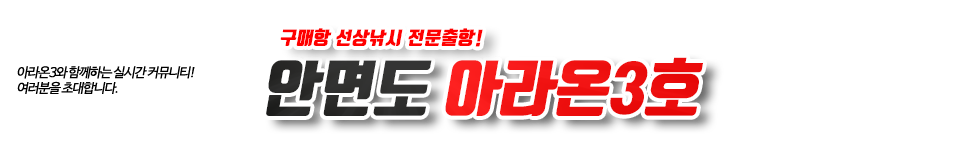 안면도 아라온3호