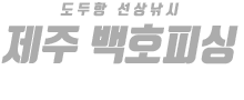 제주 백호피싱 하단