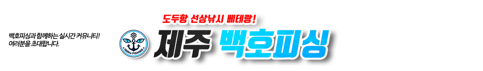 제주 백호피싱