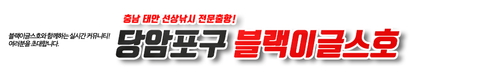 당암포구 블랙이글스호