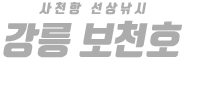 강릉 보천호 하단