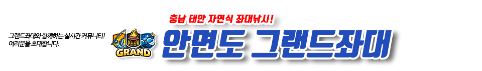 안면도 그랜드좌대 주간