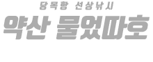 약산 물었따호 하단