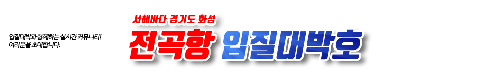 전곡항 입질대박호