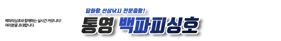 통영 백파피싱호